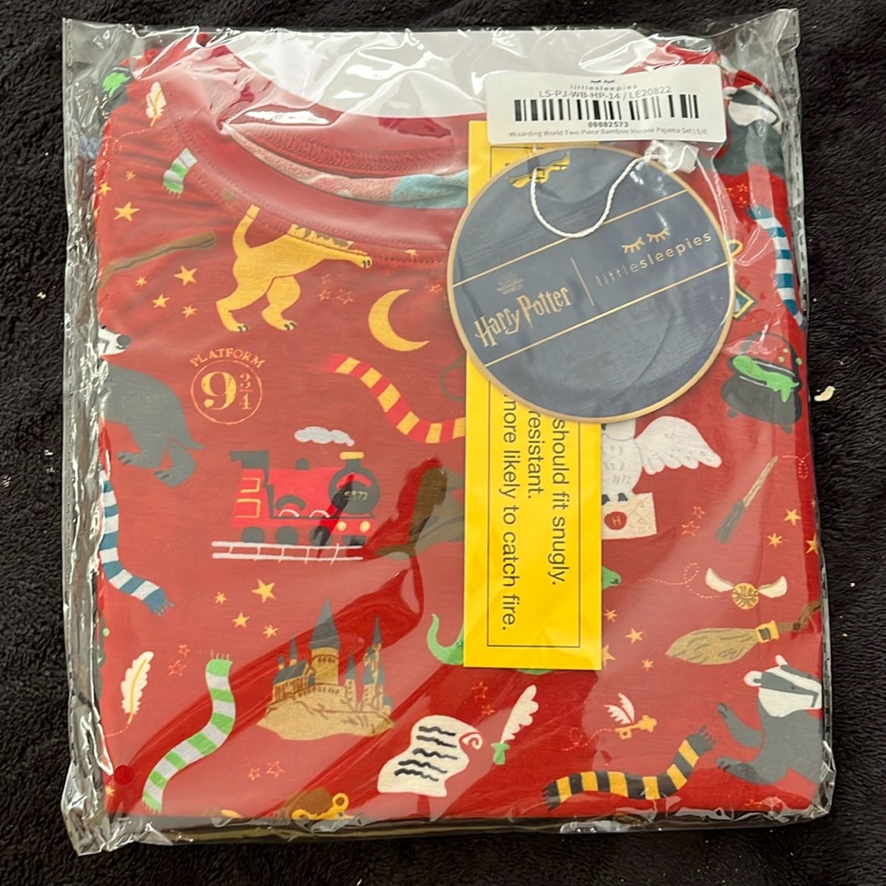 Little sleepies Harry Potter pajama set 5/6